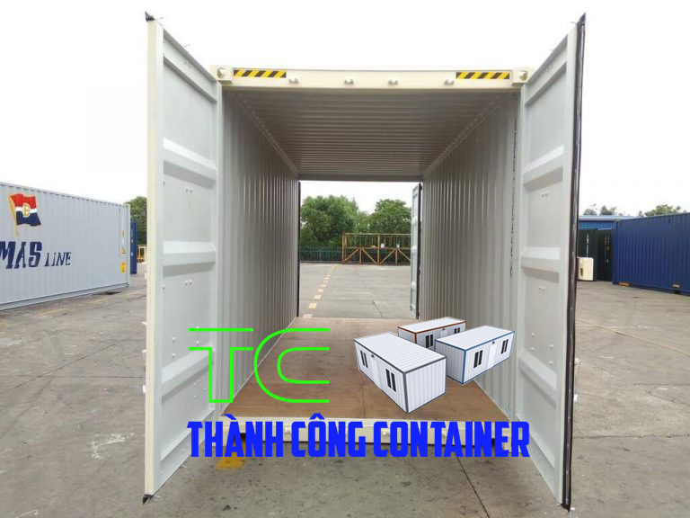 Container 20 feet mở 2 cửa chở được bao nhiêu tấn