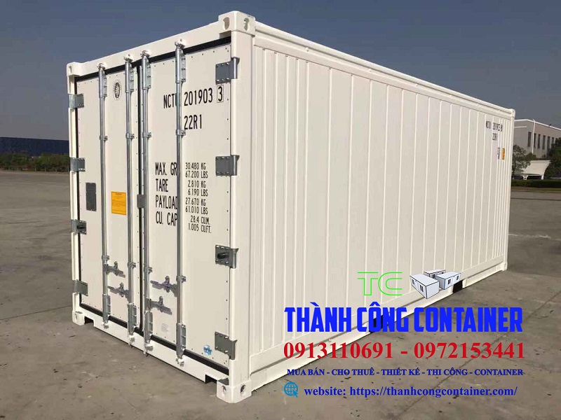 Container 20 feet lạnh