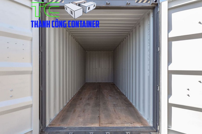 container 20 feer hc bên trong