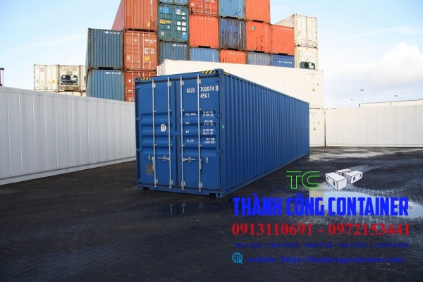 Container 40 feet nặng bao nhiêu kg
