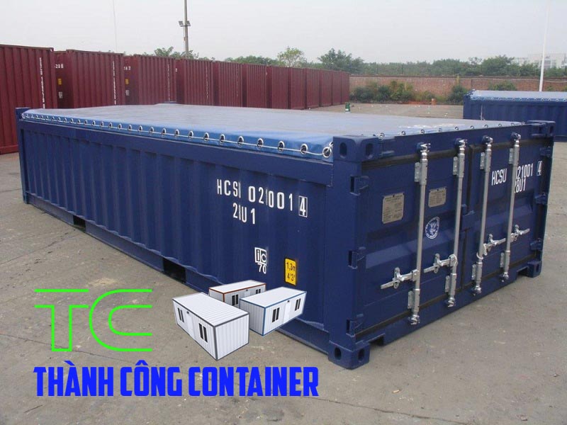 Container open top 40 feet nặng bao nhiêu?